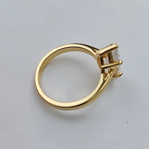 2ct Marquise Moissanite Solitaire Ring. Size 6 - Picture 10 of 11